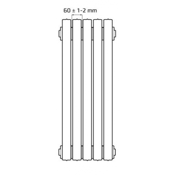 Радиатор чугунный Lille 813/130 (4 секции)